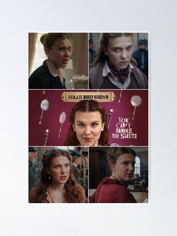 Millie Bobby Brown British actress Beautiful Fan Made Aesthetic Collage -  1 Poster for Sale by GreaterArt