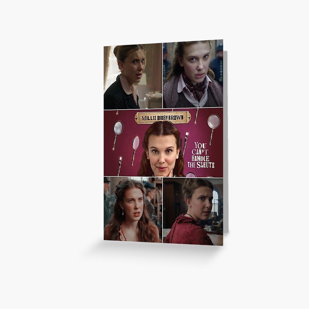 millie bobby brown Greeting Card by NASARZAHTI