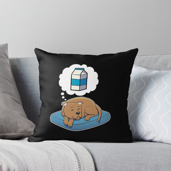 Artikelvorschau, Staffordshire Bull Terrier dreaming about Milk entworfen und verkauft von DoggieDelights.