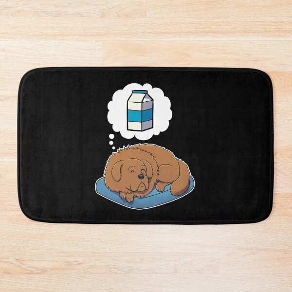 Item preview, Tibetan Mastiff dreaming about Milk designed and sold by DoggieDelights.