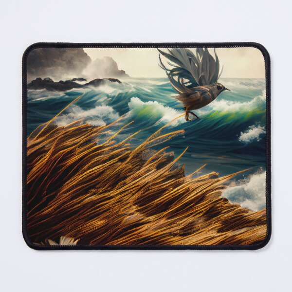 Item preview, Feathered Wind over Kelp Digital Painting designed and sold by CodeAndColors.