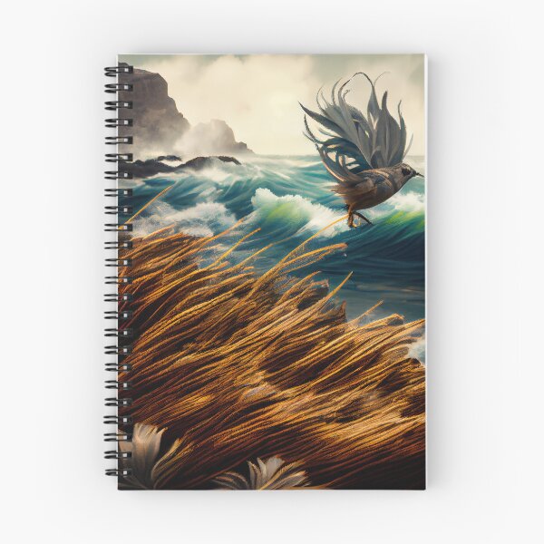 Item preview, Feathered Wind over Kelp Digital Painting designed and sold by CodeAndColors.