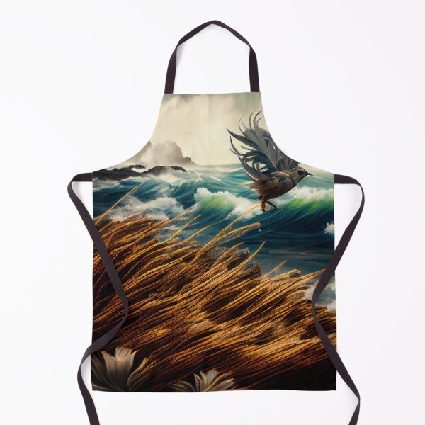 Item preview, Feathered Wind over Kelp Digital Painting designed and sold by CodeAndColors.