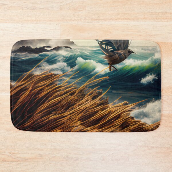Item preview, Feathered Wind over Kelp Digital Painting designed and sold by CodeAndColors.