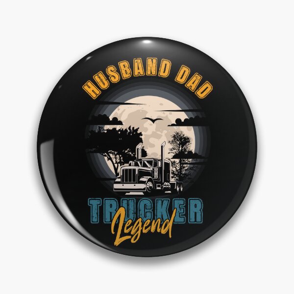 Item preview, Trucker life long haul truck, Husband Dad Trucker Legend designed and sold by HomeCoquette.