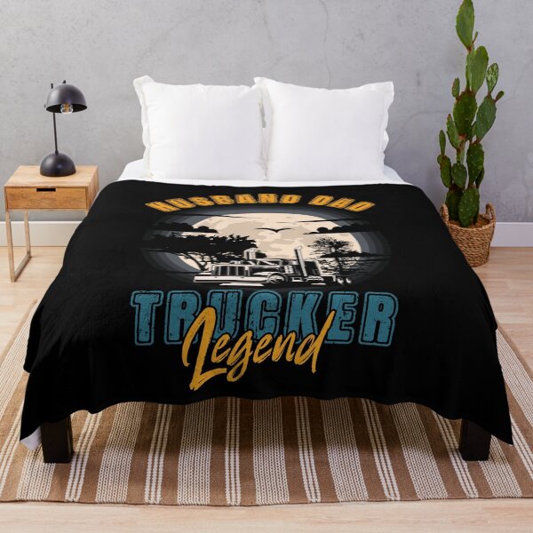Item preview, Trucker life long haul truck, Husband Dad Trucker Legend designed and sold by HomeCoquette.