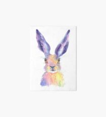 Rainbow Hare Art Board