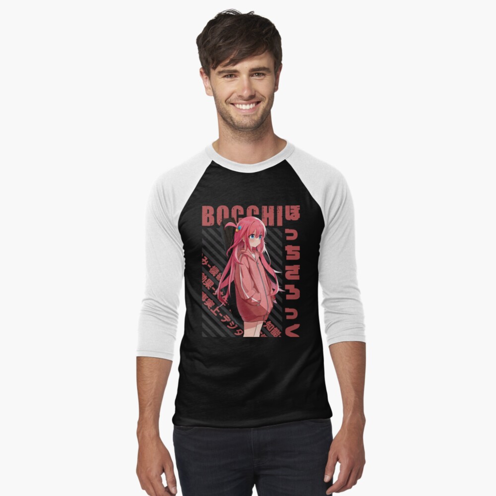 Aperçu de l'œuvre T-shirt baseball manches ¾ créée et vendue par Recup-Tout.