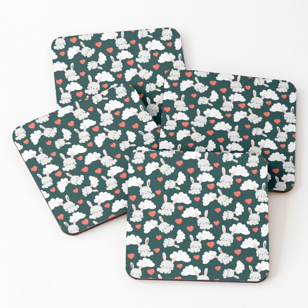 Item preview, Endless Affection: A Seamless Love Bunny Design designed and sold by majnate.
