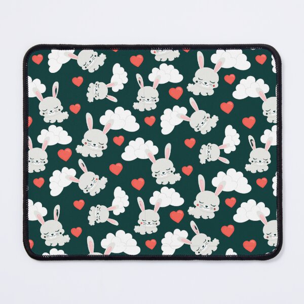 Item preview, Endless Affection: A Seamless Love Bunny Design designed and sold by majnate.