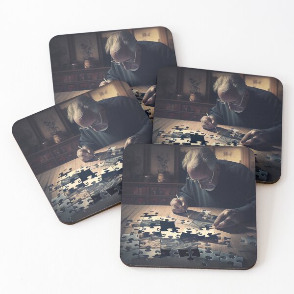 Item preview, Piecing Together the Puzzle Digital Painting designed and sold by CodeAndColors.