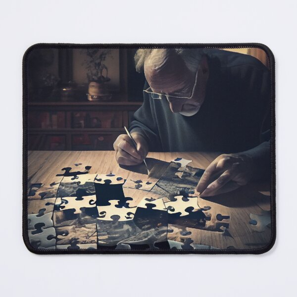 Item preview, Piecing Together the Puzzle Digital Painting designed and sold by CodeAndColors.