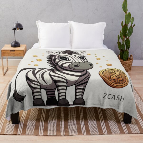 Item preview, Cute Zcash Zebra - Cartoon Characters designed and sold by quick-drops.