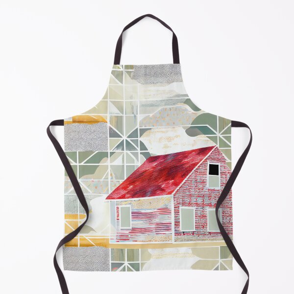 Item preview, Classic Balanced Semi Abstract Modern Farmhouse Pattern Digital Painting designed and sold by CodeAndColors.
