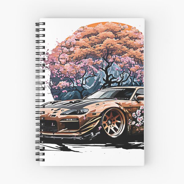 Item preview, Supra in Springtime Japanese JDM Inspired Sakura Tree Digital Artwork designed and sold by CaseHavenDesign.