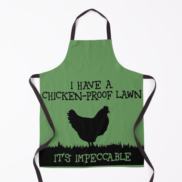 Item preview, I have a chicken-proof lawn (black) designed and sold by SolidEarthArt.