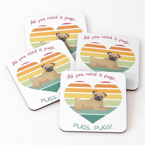 Item preview, Cute Pug designed and sold by A-J-S-Designs.