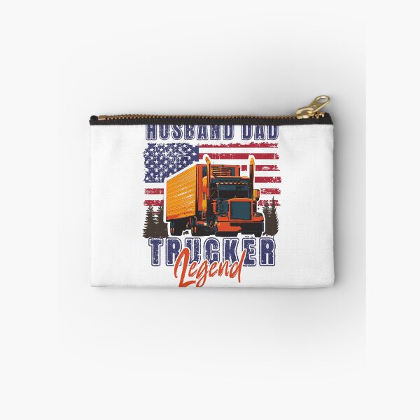 Item preview, USA Big loads rig trucker vintage, Husband Dad Trucker Legend designed and sold by HomeCoquette.
