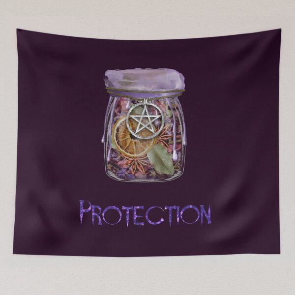 Item preview, Protection spell jar by Maxine Gadd  designed and sold by Maxine Gadd.