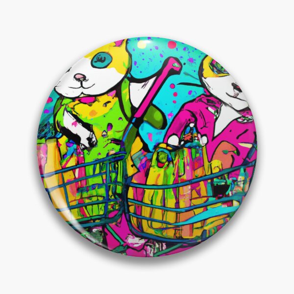 Item preview, Cats pop art shopping designed and sold by Bernsteinhaus.