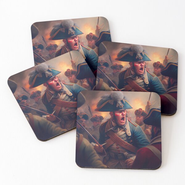 Item preview, The Intense Skirmish Digital Painting designed and sold by CodeAndColors.