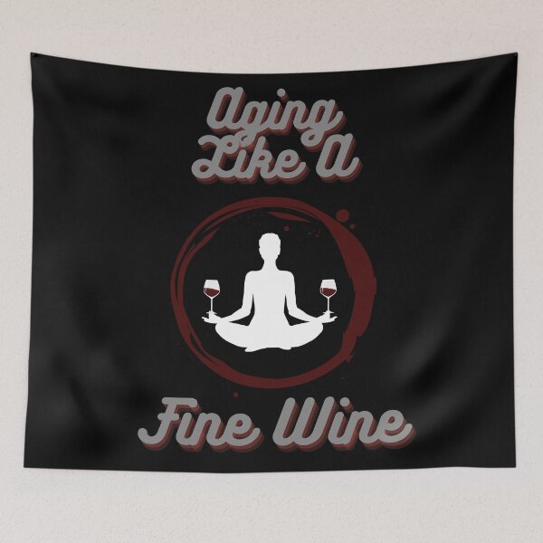Item preview, Perfect Balance Aging Like a Fine Wine Mediation Fun and Funny Gift Design designed and sold by barretp27.