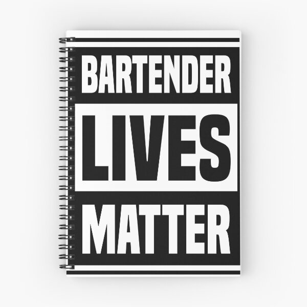 Item preview, Bartender Lives Matter designed and sold by HubbUK.