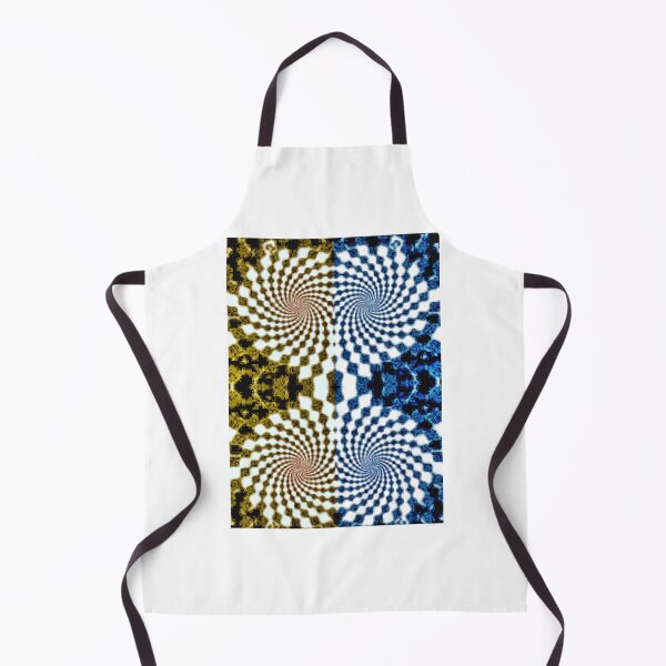 Item preview, Blue Gold Quad Trippy Pancake Illusion designed and sold by PPPimp.