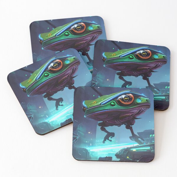 Item preview, Cyberpunk frog designed and sold by StarDust43.