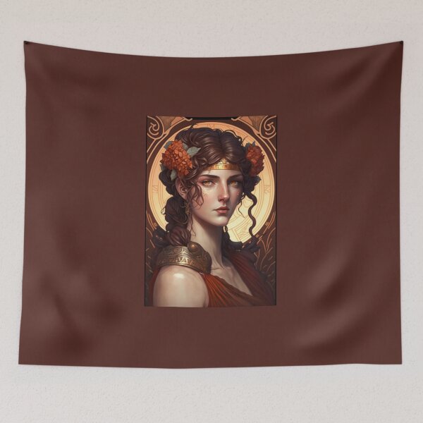 Item preview, Roman Woman - Art Nouveau Style designed and sold by ArtNouveauChic.