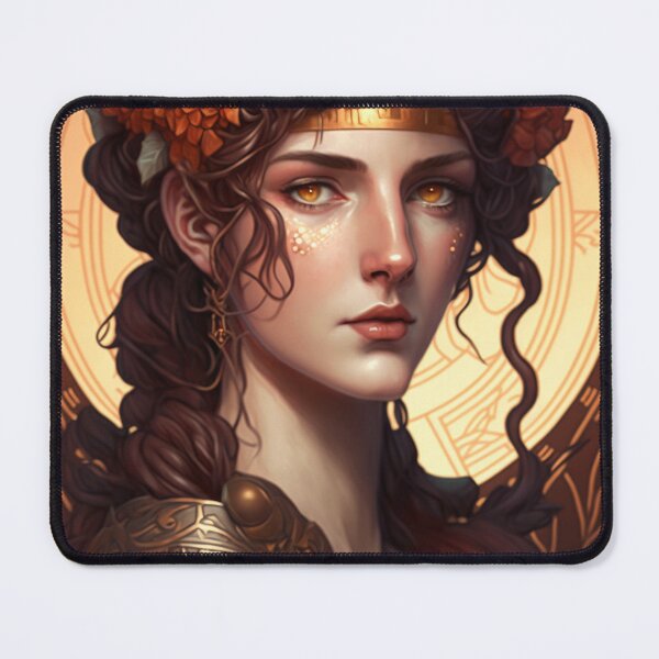 Item preview, Roman Woman - Art Nouveau Style designed and sold by ArtNouveauChic.
