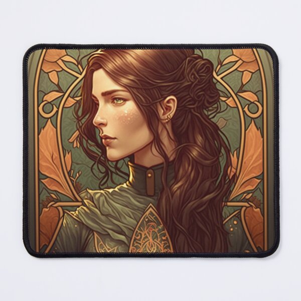 Item preview, Determined Female Knight designed and sold by ArtNouveauChic.