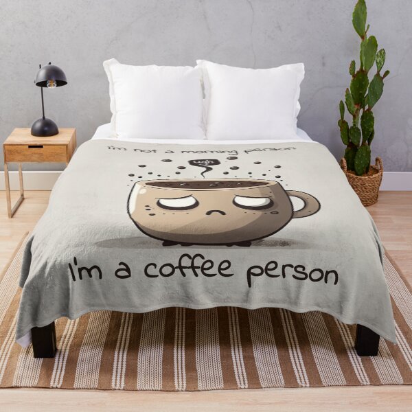 Item preview, Sleepy Morning Coffee designed and sold by TheOnlyWayno.