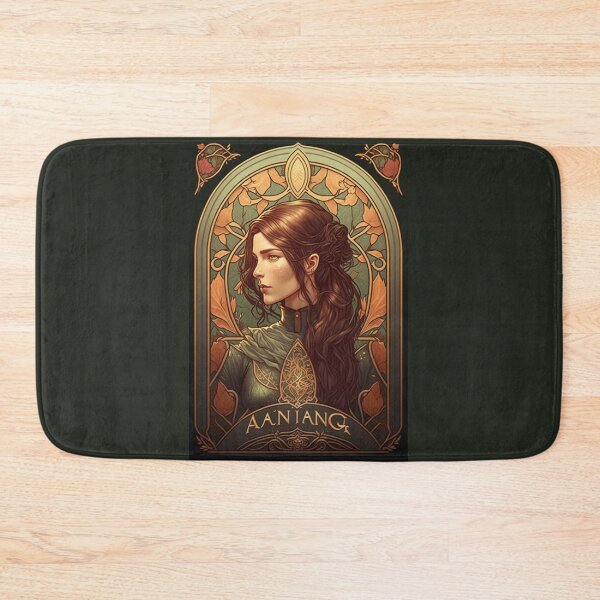Item preview, Determined Female Knight designed and sold by ArtNouveauChic.