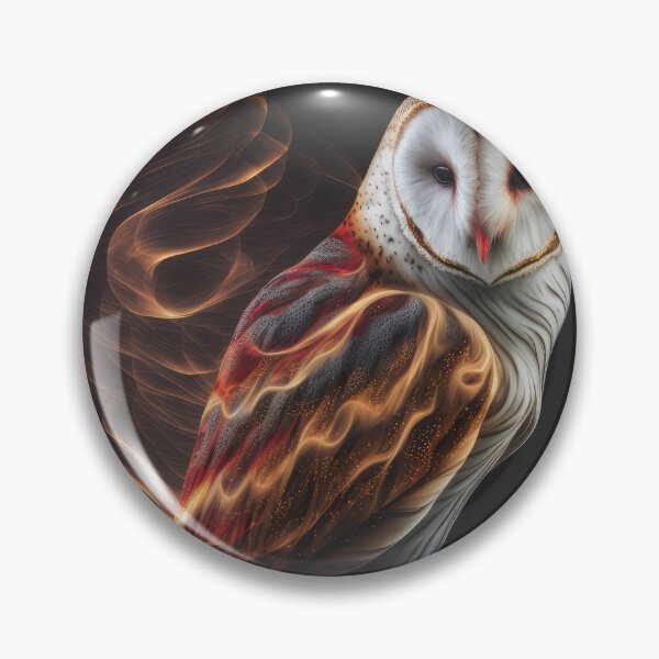 Artikelvorschau, Barn Owl Wisps 02 entworfen und verkauft von thewandswant.