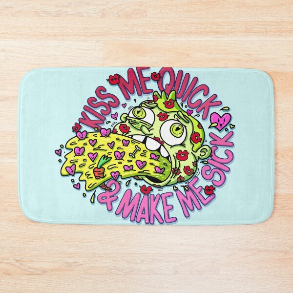 Item preview, LOVE VOM - Kiss Me Quick and Make Me Sick!  designed and sold by Bunkwaa.