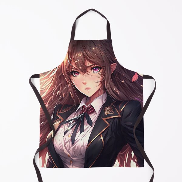 Item preview, A fantasy elf female magician in a school uniform designed and sold by PJGartui.
