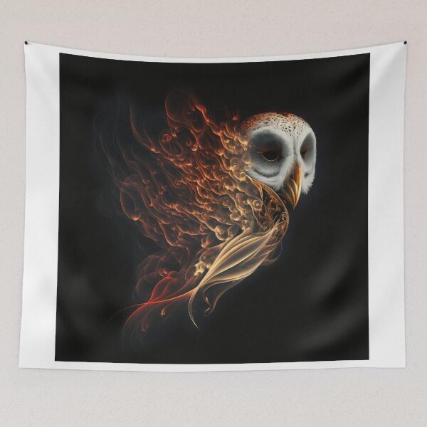 Item preview, Barn Owl Wisps 10 designed and sold by thewandswant.