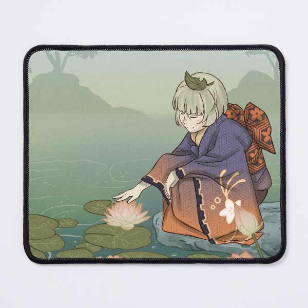 Item preview, Sayu, Genshin Impact Traditional Illustration designed and sold by Kuroi Kitsune Art.