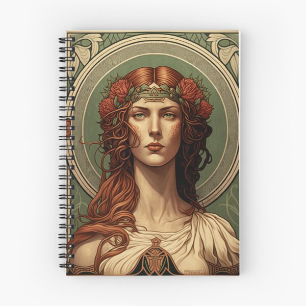 Item preview, Boudicca Celtic Warrior designed and sold by ArtNouveauChic.