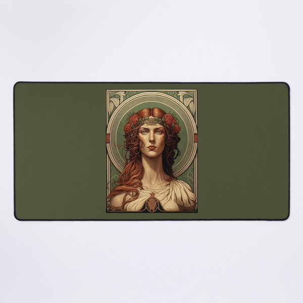 Item preview, Boudicca Celtic Warrior designed and sold by ArtNouveauChic.