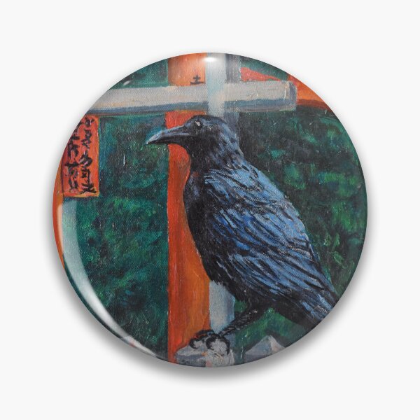 Item preview, Oil painting - Shrine Raven designed and sold by Igor Pozdnyakov.