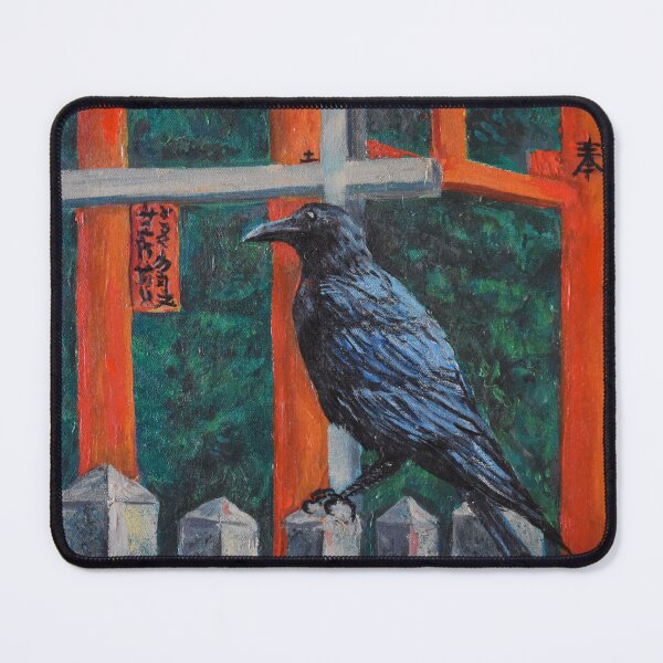 Item preview, Oil painting - Shrine Raven designed and sold by Igor Pozdnyakov.