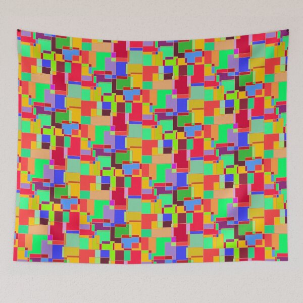 Item preview, Rectangular Square pattern prints designed and sold by santoshputhran.