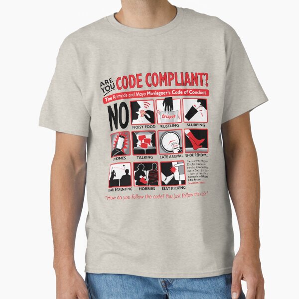Item preview, Kermode and Mayo's Code of Conduct (Light BG) designed and sold by Adam Abrams.