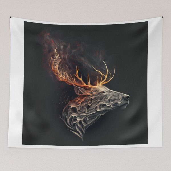 Item preview, Stag Wisps 05 designed and sold by thewandswant.