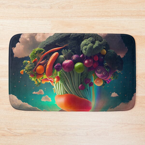 Item preview, The Veggie-Filled Sky Digital Painting designed and sold by CodeAndColors.