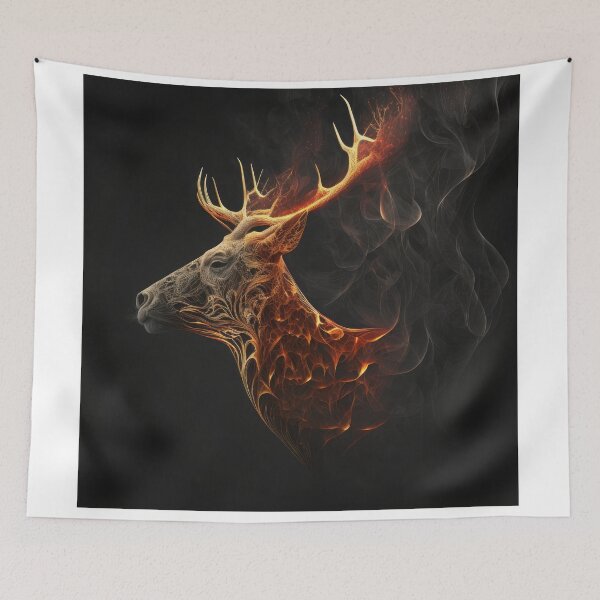 Item preview, Stag Wisps 09 designed and sold by thewandswant.