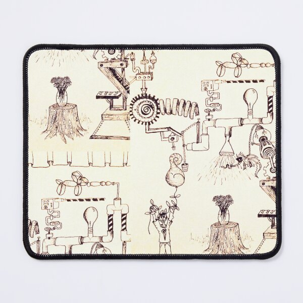 Item preview, Rube goldberg doodle designed and sold by baslmc.