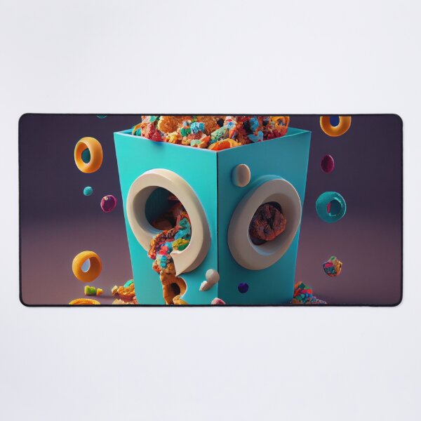 Item preview, Tissue Cereal and a Sculptural Dream Digital Painting designed and sold by CodeAndColors.